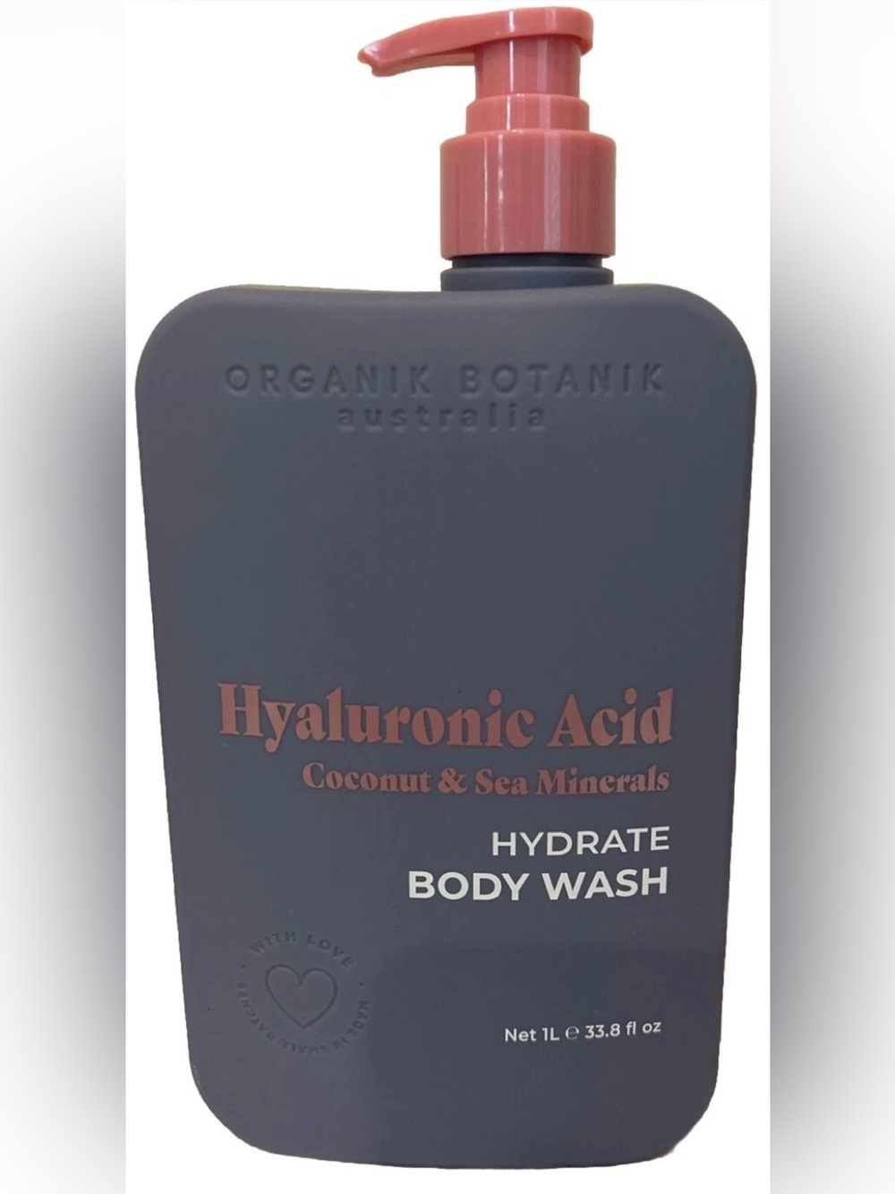 ORGANIK BOTANIK Australia Hyaluronic Acid Coconut & Sea Minerals Body Wash